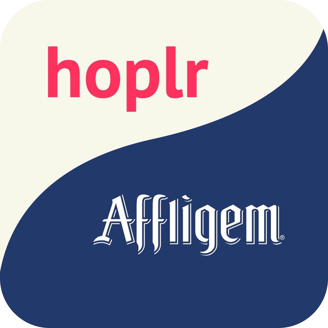 the icon logo of Hoplr - Affligem